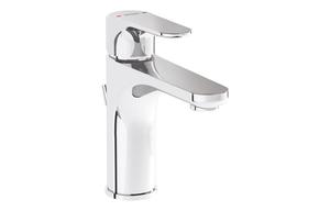 VitrA Root Round Basin Mixer w/Waste Lever - Chrome